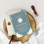 Winter In Paris DIY Wedding Stationary Bundle