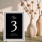 Old Money Black & White DIY Wedding Stationary Bundle