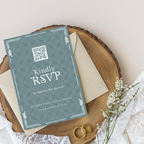 Winter In Paris DIY Wedding Stationary Bundle