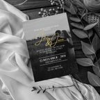 Modern Editorial Minimalist DIY Wedding Stationary Bundle