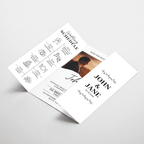 Modern Gatefold DIY Wedding Stationary Bundle