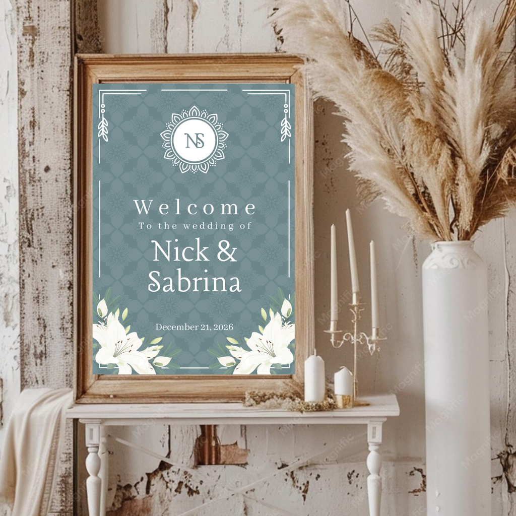 Winter In Paris DIY Wedding Stationary Bundle