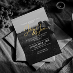 Modern Editorial Minimalist DIY Wedding Stationary Bundle