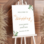 Free Minimalist Boho Green & Copper DIY Wedding Stationary Bundle