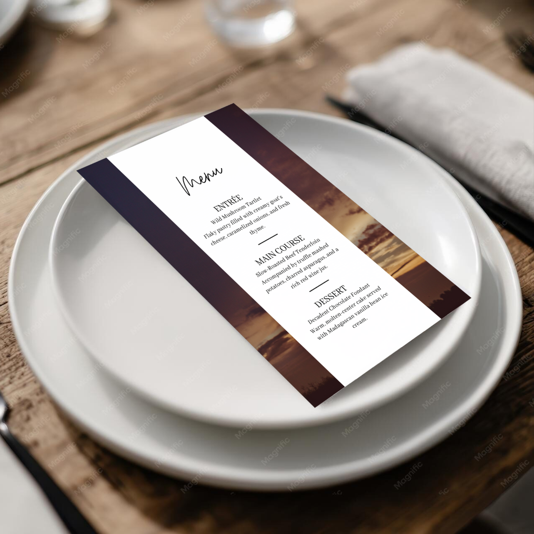 Modern Gatefold DIY Wedding Stationary Bundle