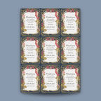 Botanical Navy & Blush DIY Wedding Stationery Bundle
