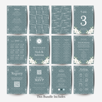Winter In Paris DIY Wedding Stationery Bundle