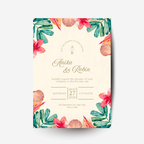 Tropical Beach DIY Wedding Stationary Bundle