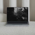 Modern Editorial Black and Gold Wedding Website